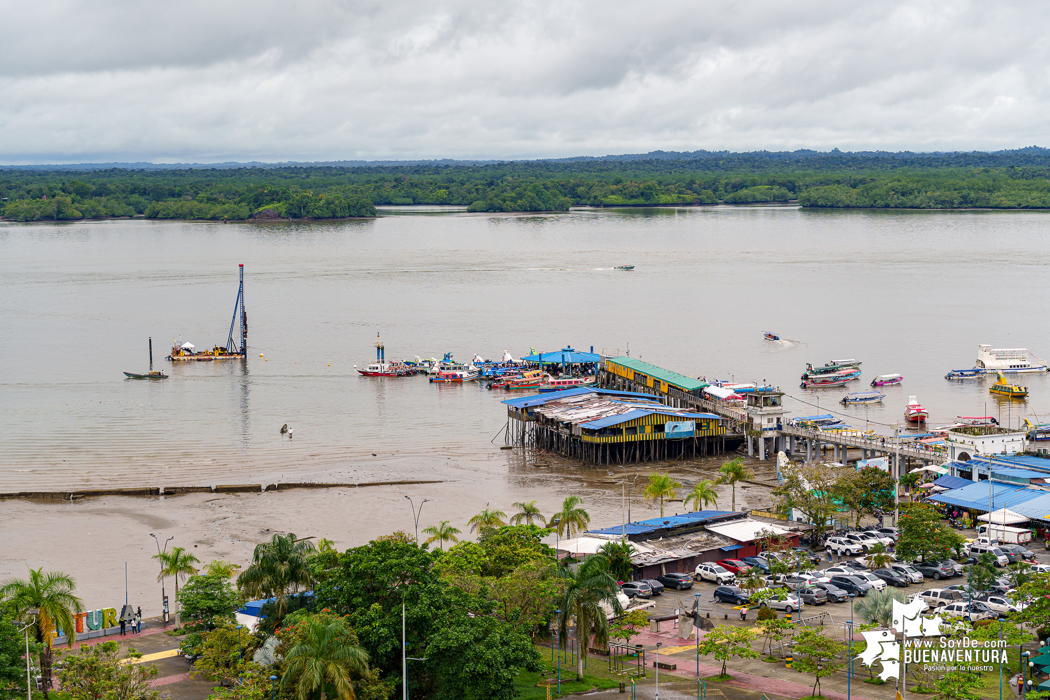Obras del nuevo muelle turístico de Buenaventura avanzan, pero persisten retos en ejecución y tiempos