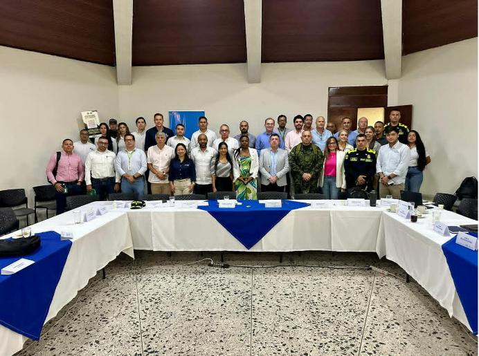 Mesa interinstitucional de Confecámaras refuerza acciones de seguridad en la región