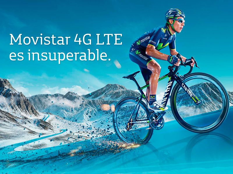 Movistar supera las previsiones de cobertura de su red 4G LTE