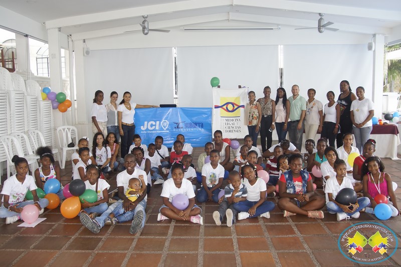 JCI Yubarta Buenaventura realizó actividad lúdica con los niños