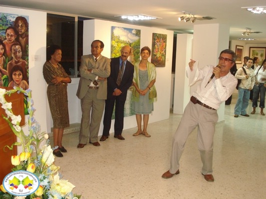 ACTO DE APERTURA DE LA “EXPOSICIÓN DE ACUARELISTAS DE SAN CIPRIANO”: VIDA, ARTE Y COLOR EN BUENAVENTURA