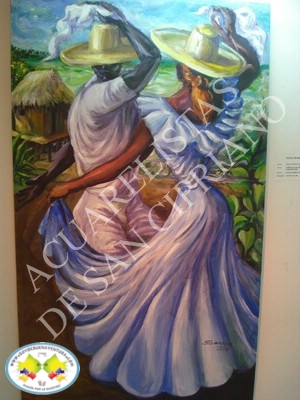 Exposición de los Acuarelistas de San Cipriano en el Centro Cultural de Comfamar