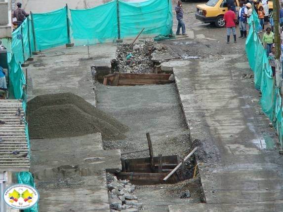 Informe Comité Veedor trabajos de alcantarillado calle primera