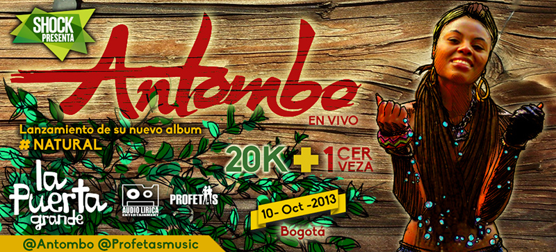 Antombo lanza su primer álbum como solista