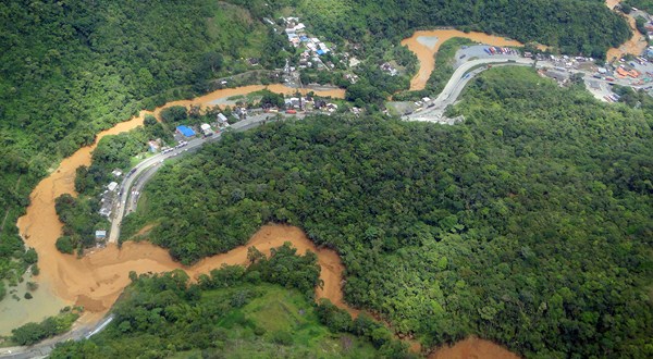 Se presentó avalancha en la quebrada Peñalisa