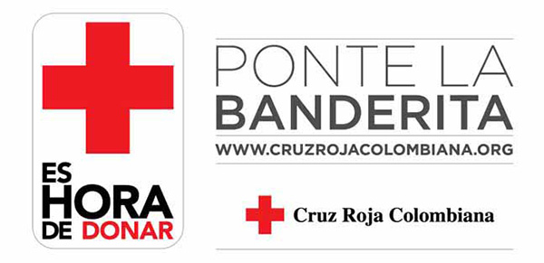 El viernes 17 es el día nacional de la banderita de la Cruz Roja Colombiana