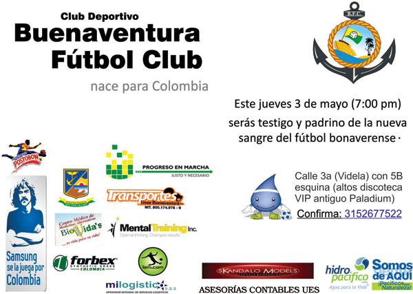 Lanzamiento Buenaventura Fútbol Club