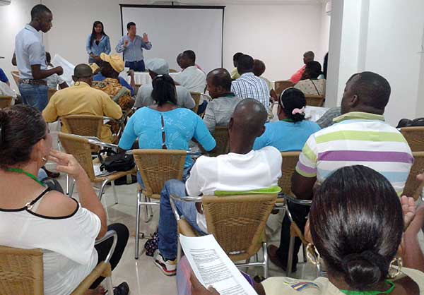 Líderes del distrito recibieron capacitación sobre control social a la administración pública