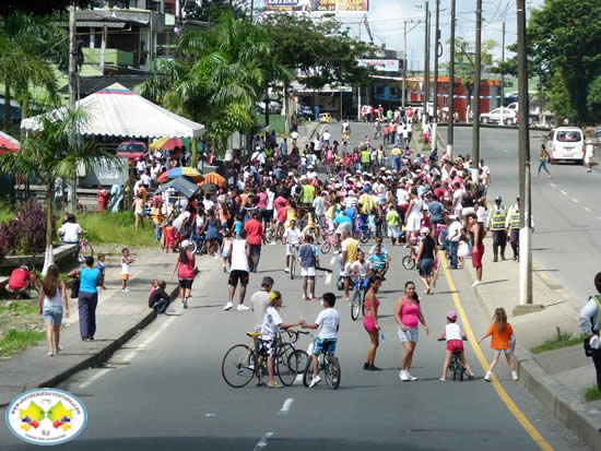 Bicicletas, remesas y detalles entregó la Gestora Social en el cierre del programa recreativo “Ciclovida”