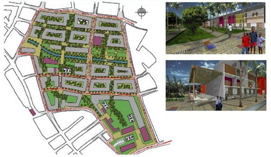 Semillero de investigación del programa de Arquitectura realiza diseño barrio San Francisco de Asís de Buenaventura