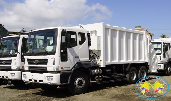 Llegaron 86 nuevas compactadoras para el servicio de aseo en Bogotá