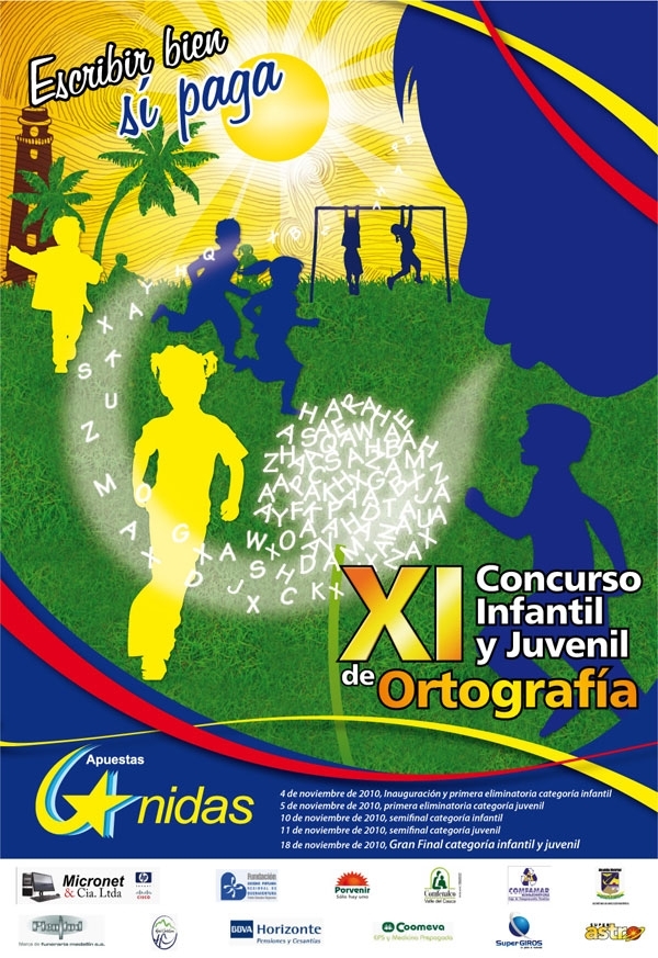 Décimo Primer Concurso Infantil y Juvenil de ortografía, Apuestas Unidas del Pacífico: ¡Escribir Bien Sí Paga!