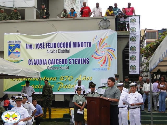 La comunidad bonaverense disfrutó de los actos programados por el Bicentenario de la Independencia de Colombia