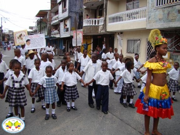 Un majestuoso desfile en el Día de la Afrocolombianidad