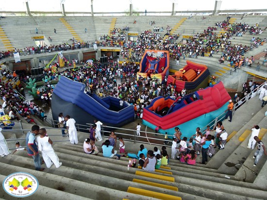 La Gestora Social Claudia Caicedo Stevens, realizó la celebración del Día del Niño