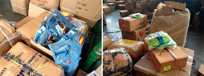 En acciones de control, DIAN Buenaventura aprehendió mercancías procedentes de Panamá