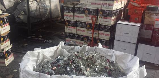 Dian destruye  1.114 millones de pesos de contrabando aprehendido en Buenaventura