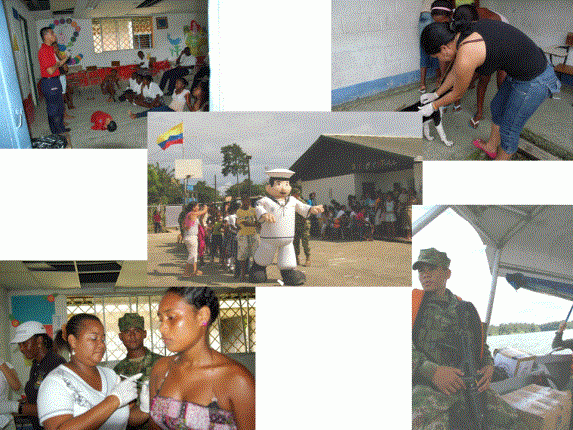 Jornada médica Fuerza Naval del Pacifico, Comunidad Juanchaco, Ladrilleros y la Barra