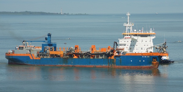 Inicia obra de dragado de profundización  del canal de acceso al puerto de Buenaventura