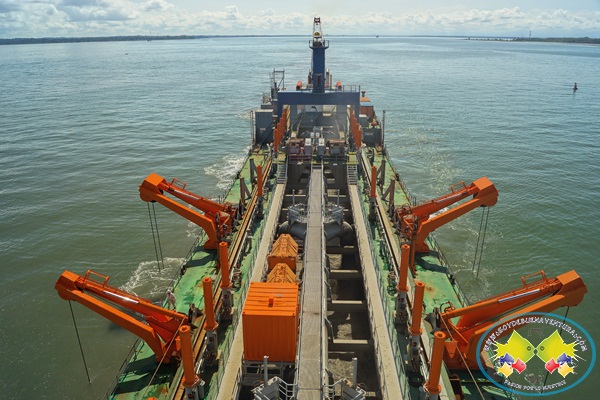 En un 67% avanza el dragado del canal de acceso al nodo portuario de Buenaventura