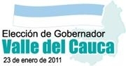 Registraduría publica el calendario electoral para la elección de Gobernador de Valle, que se celebrará el 23 de enero de 2011
