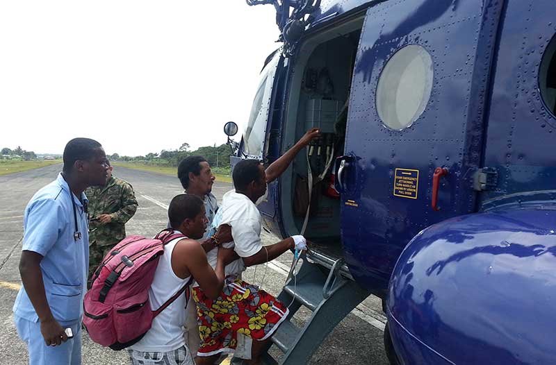 Armada Nacional realiza  evacuación médica de un habitante de Juanchaco en Buenaventura
