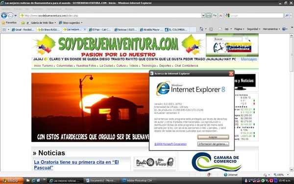 Nueva versión de Internet Explorer