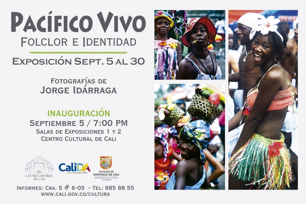 Jorge Idárraga expone Pacífico Vivo – Folclor e Identidad desde el 5 de septiembre en Cali