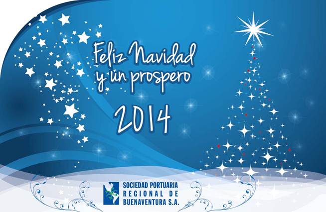 Feliz Navidad les desea la Sociedad Portuaria Regional de Buenaventura