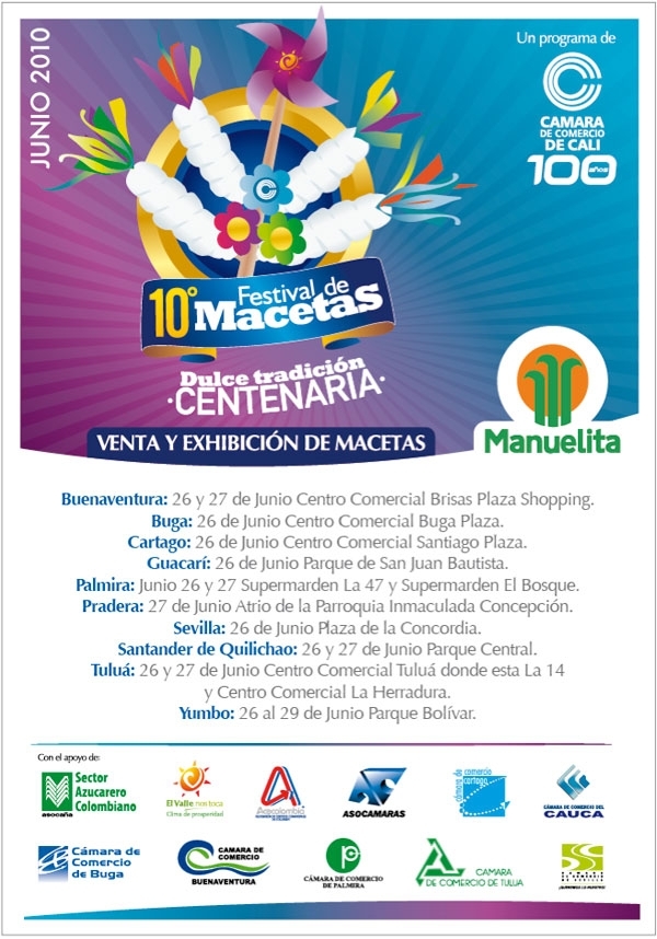Festival de Macetas este fin de semana en Buenaventura
