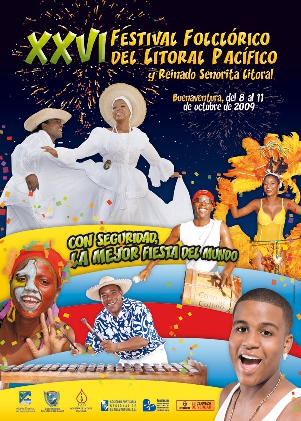 Este martes gran lanzamiento del XXVI Festival Folclórico del Litoral Pacífico y Reinado Señorita Litoral