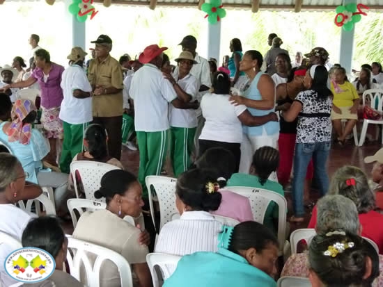 El despacho de la Gestora Social realizó fiesta de fin de año al adulto mayor