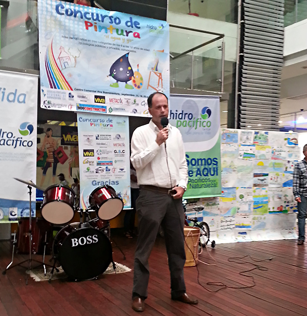 Se realizó la premiación del Concurso de Pintura El agua y yo de Hidropacífico
