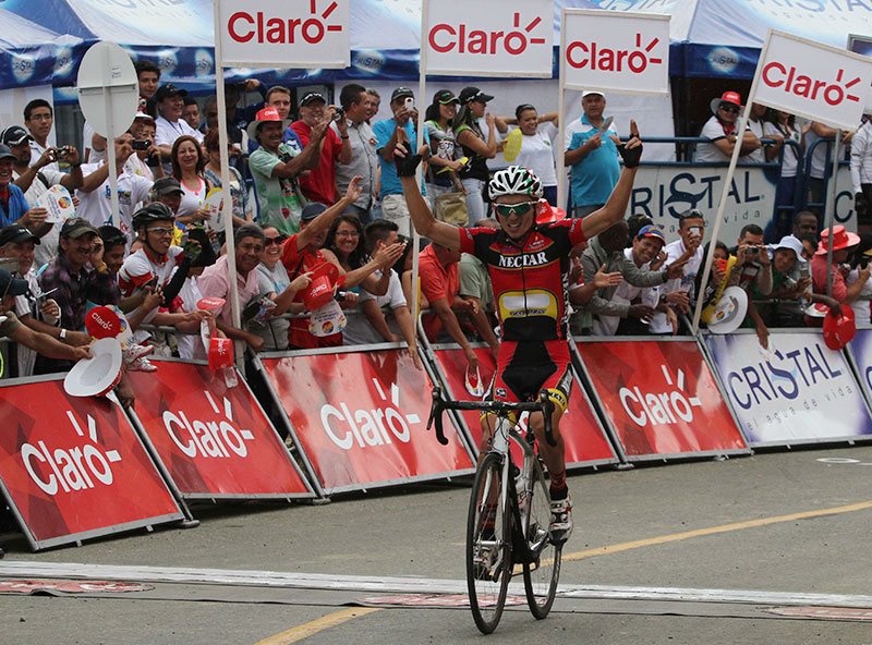  Álvaro Gómez de Aguardiente Néctar dominó la montaña en Bello para ganar la sexta etapa del Clásico RCN