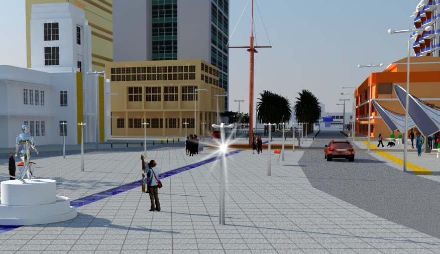 El 21 de abril iniciaría la construcción del Boulevard del Centro