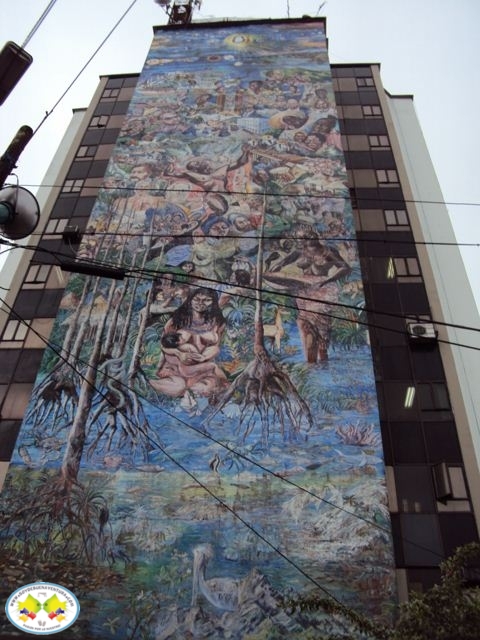 “un mural como el que hay en Buenaventura no se ve en cualquier puerto del mundo”