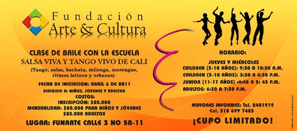 Clases de baile en Funarte