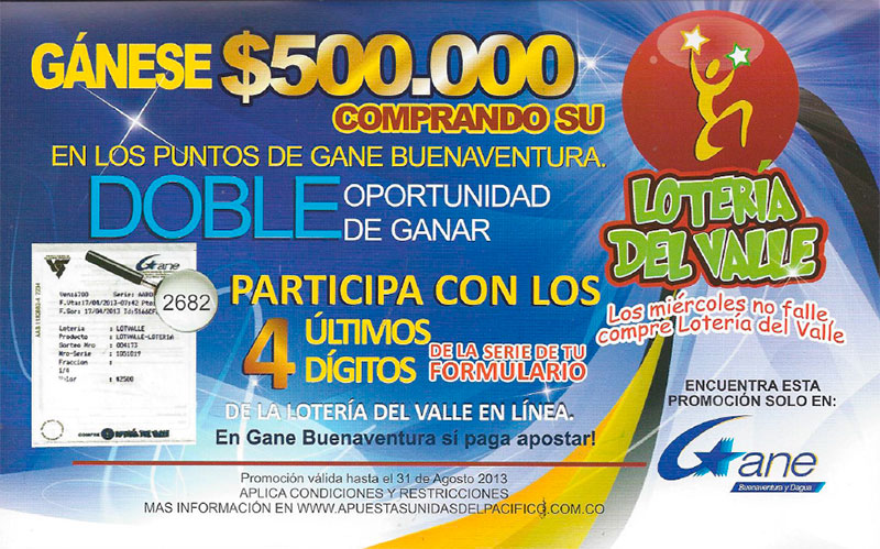 Doble oportunidad de ganar en los puntos Gane Buenaventura