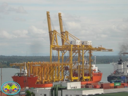 Llegaron las 2 Grúas Pórtico a la Sociedad Portuaria