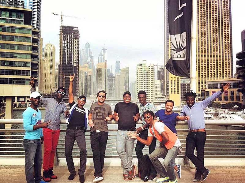 Herencia de Timbiquí inició el 2014 con una serie de conciertos en Dubai