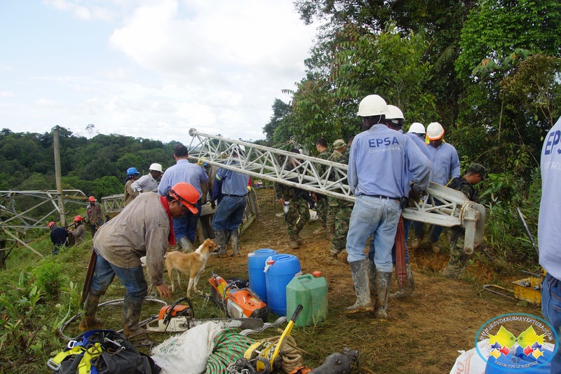 Sinergia entre Infantería de Marina y EPSA permitieron restablecer el servicio de energía para Buenaventura