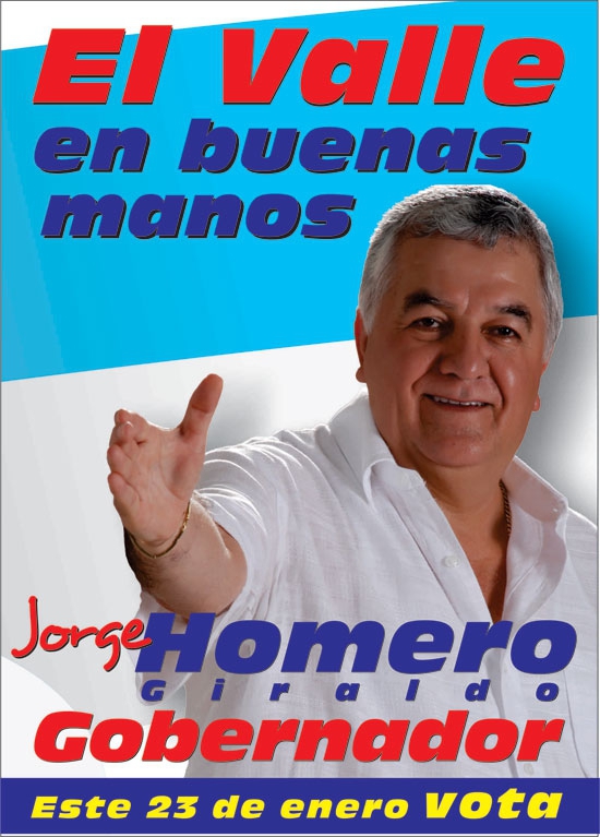 Homero gobernador, rescatemos al Valle