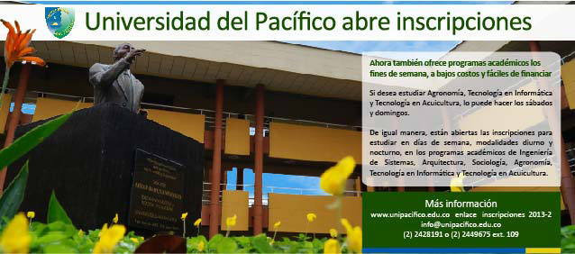 Inscripciones en la Universidad del Pacífico