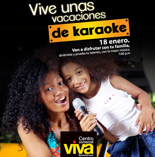 A todo pulmón, el karaoke más divertido en Viva Buenaventura