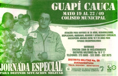 Comunicado del Distrito Militar No. 58