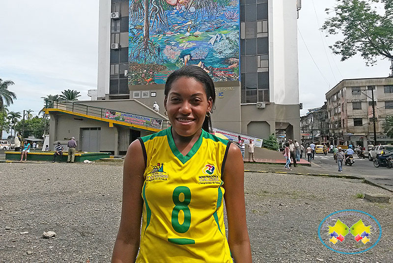Lorena Riascos Angulo busca apoyo para viajar a probar al Boca Juniors de Argentina de voleibol