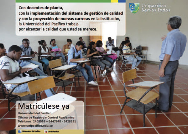 Universidad del Pacífico modifica calendario académico y otorga subsidio de matrícula del 70 por ciento