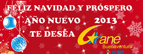 Mensaje de navidad de Gane Buenaventura