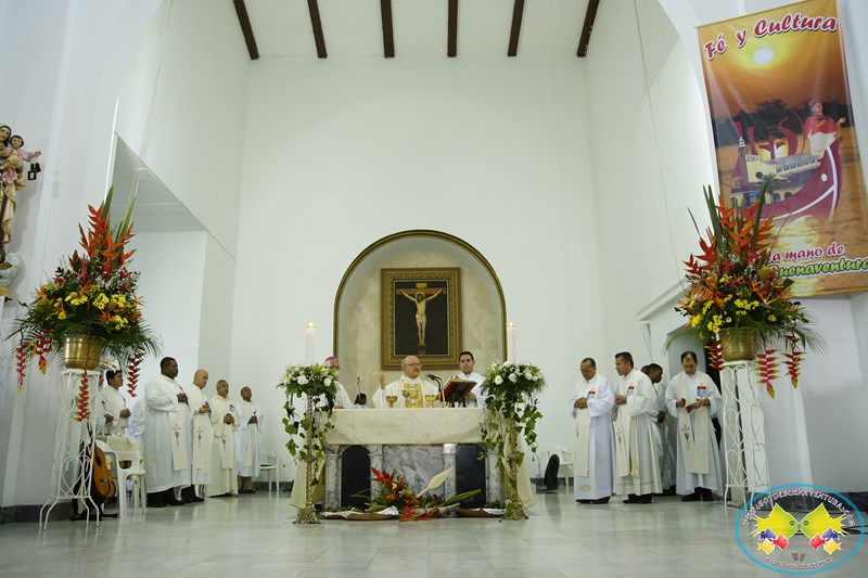 Se realizó la misa concelebrada en honor a San Buenaventura y cumpleaños 473 de la ciudad