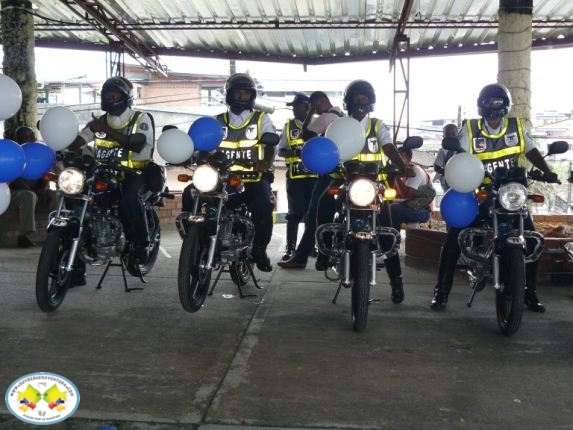 Secretaría de Tránsito recibió 6 motocicletas